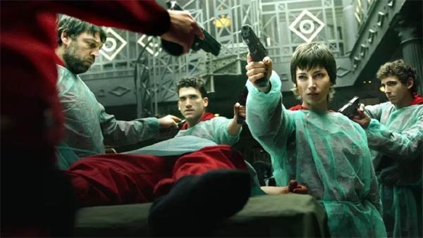 foto de La Casa de Papel, com temporada 5 na Netflix