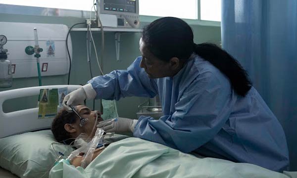 foto de cena, em Sob Pressão