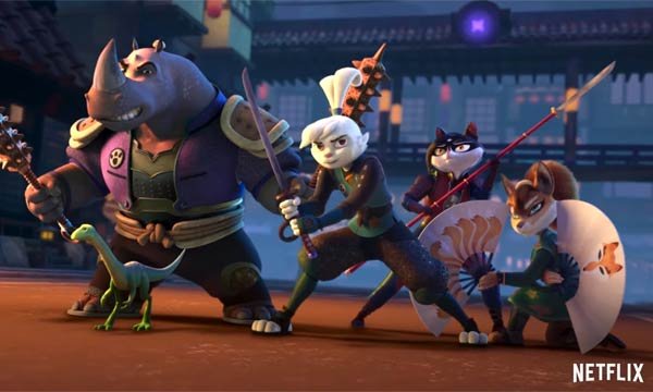 Foto de As Crônicas de Usagi, em estreia na Netflix