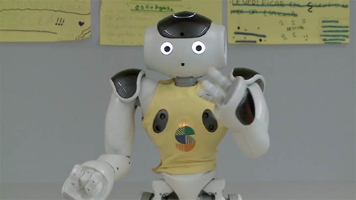 Foto em Robô Sapiens estreia na GloboNews...