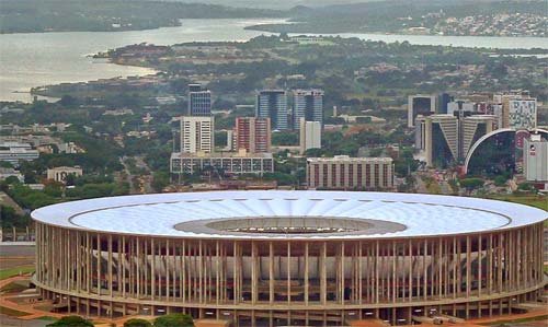 Foto do Estádio Mané Garrincha