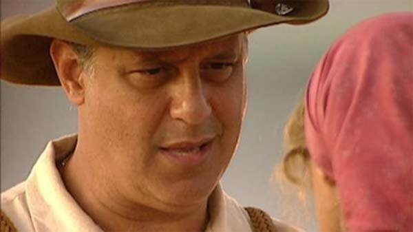 (Foto: Globo/O Rei do Gado) Foto de Antônio Fagundes com Bruno Mezenda em O Rei do Gado